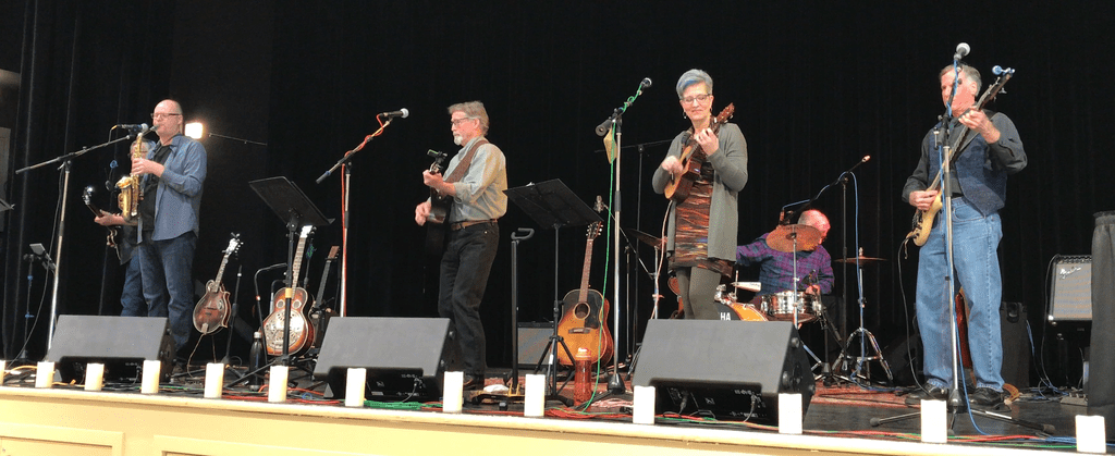 Performing with the Revolving Doors, 2019